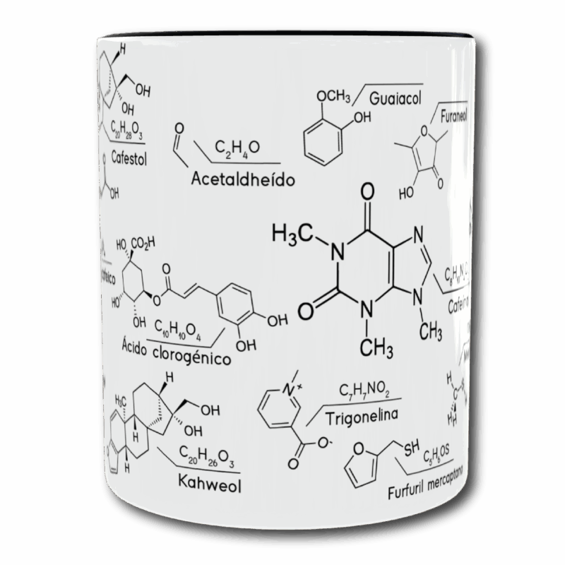 Taza - Moléculas del café - Imagen 2
