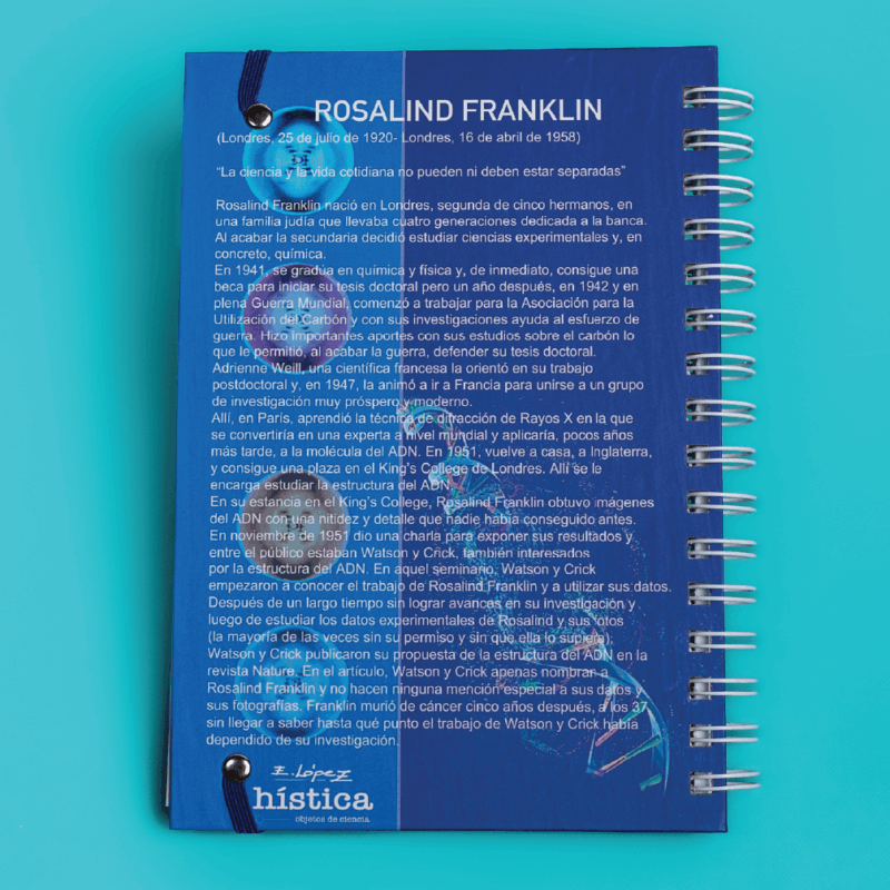 Cuaderno - Rosalind Franklin - Imagen 2