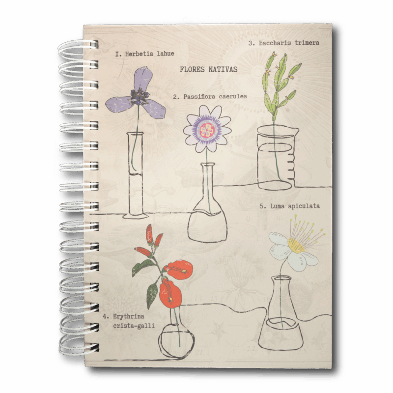 Cuaderno - Flores nativas