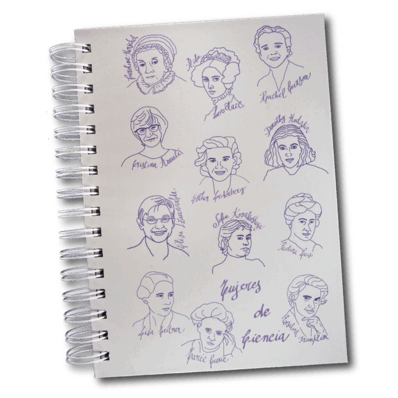 Cuaderno - Mujeres de ciencia