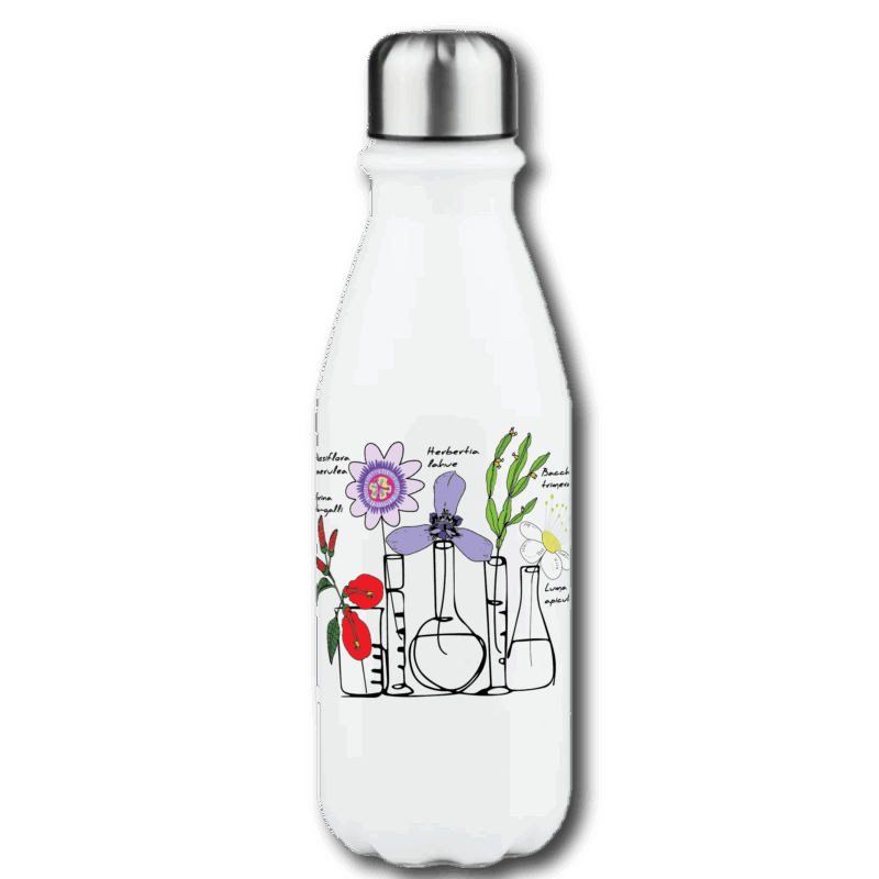 Botella - Flores nativas