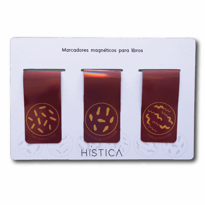 Marcapáginas - Bacteriología