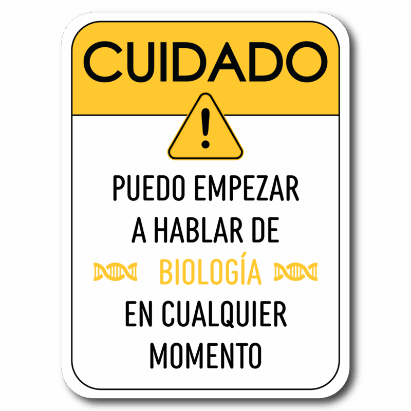 Sticker Biología
