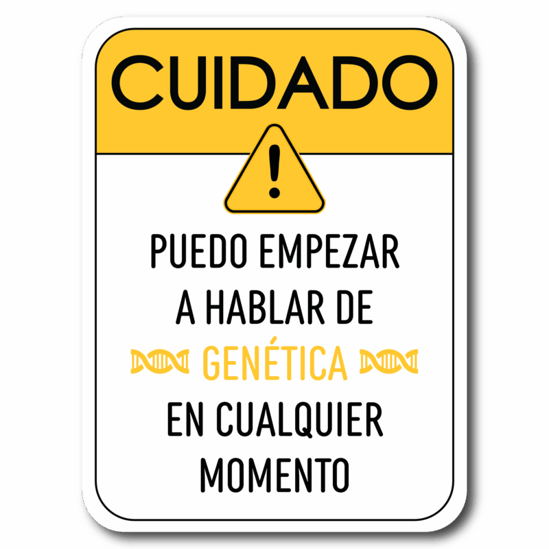 Sticker Genética