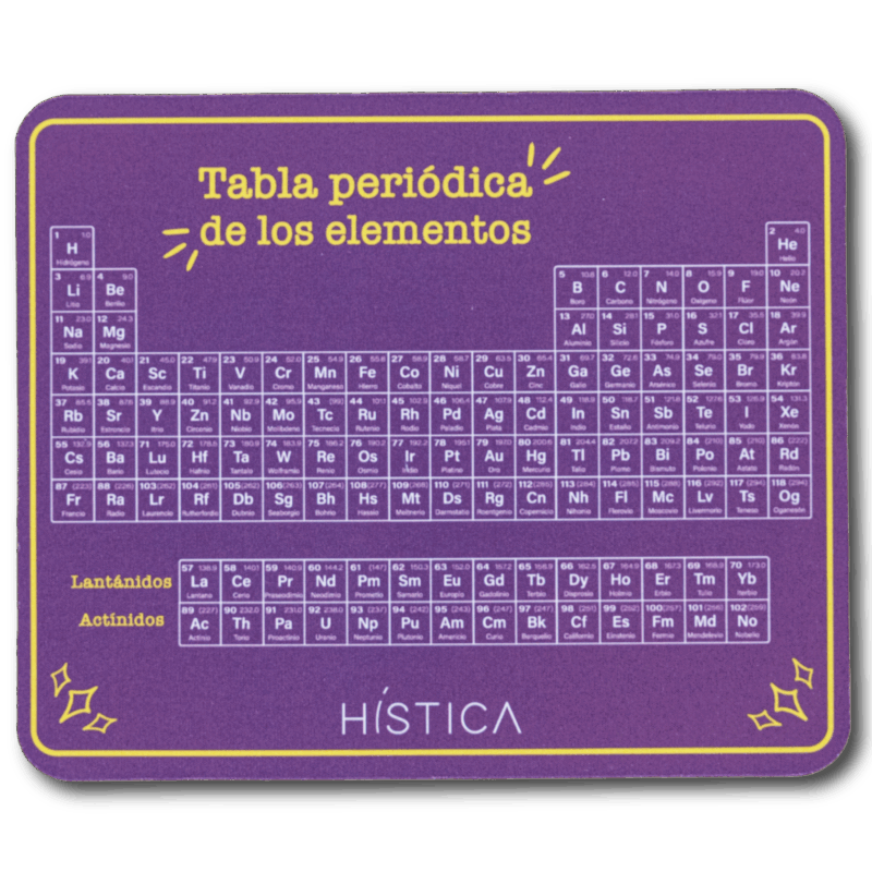 Mousepad - Tabla Periódica